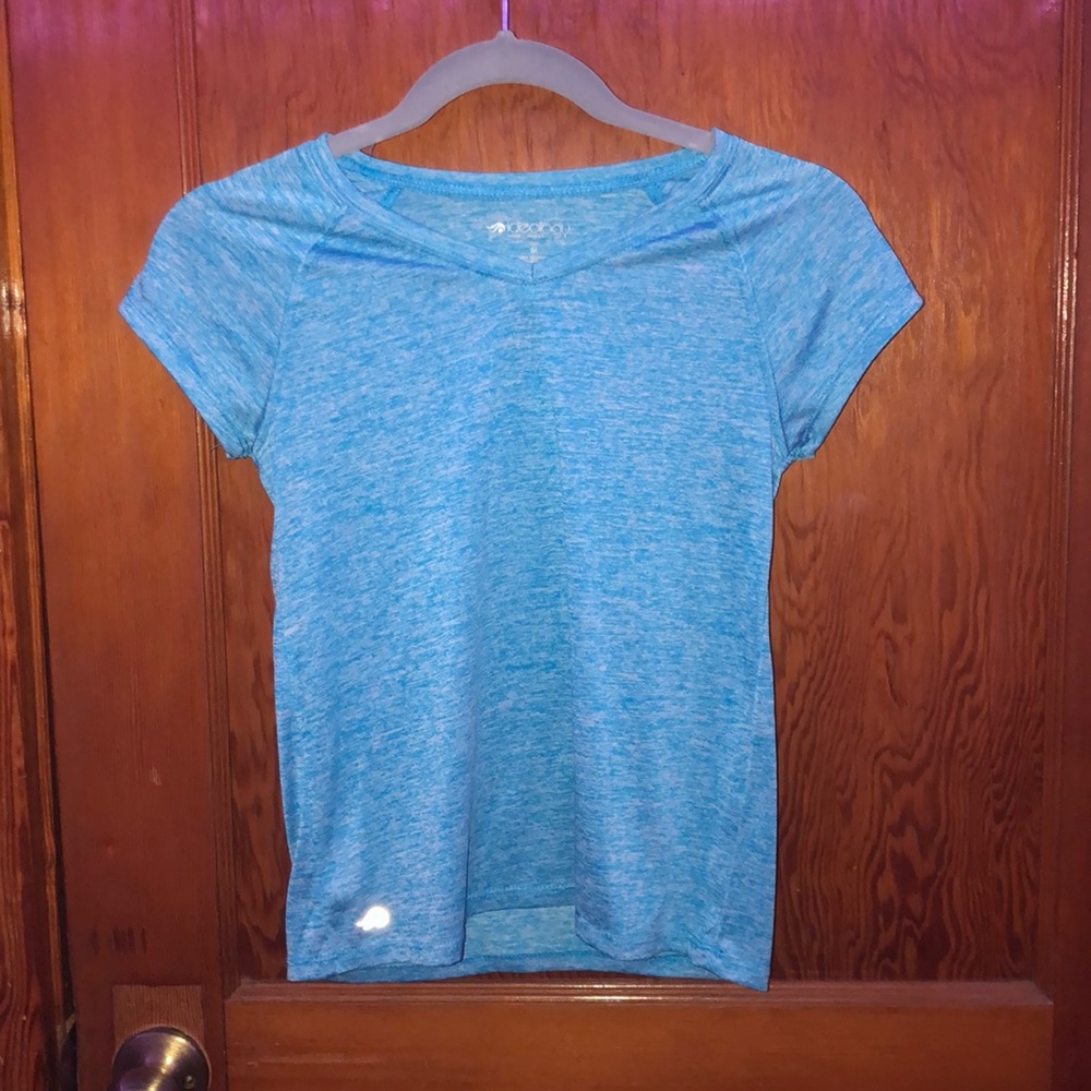 blue ideology athletic shirt